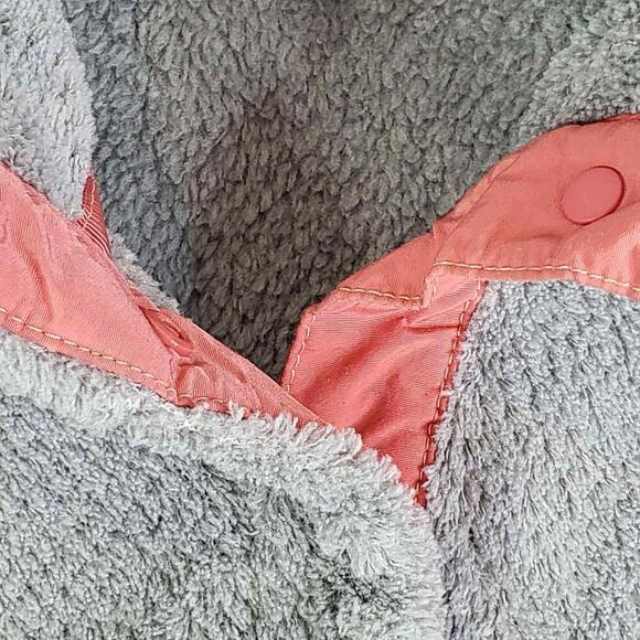 Patagonia Jacket Womens Medium M Gray ReTool Snap T Fleece Pullover Polartec - Picture 4 of 13